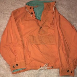 *Vintage* 90s Spalding half zip lightweight jacket